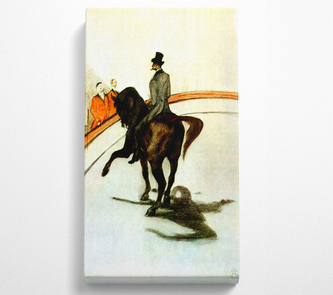  A Canvas Print of Toulouse Lautrec Horse In The Ring Canvas Art