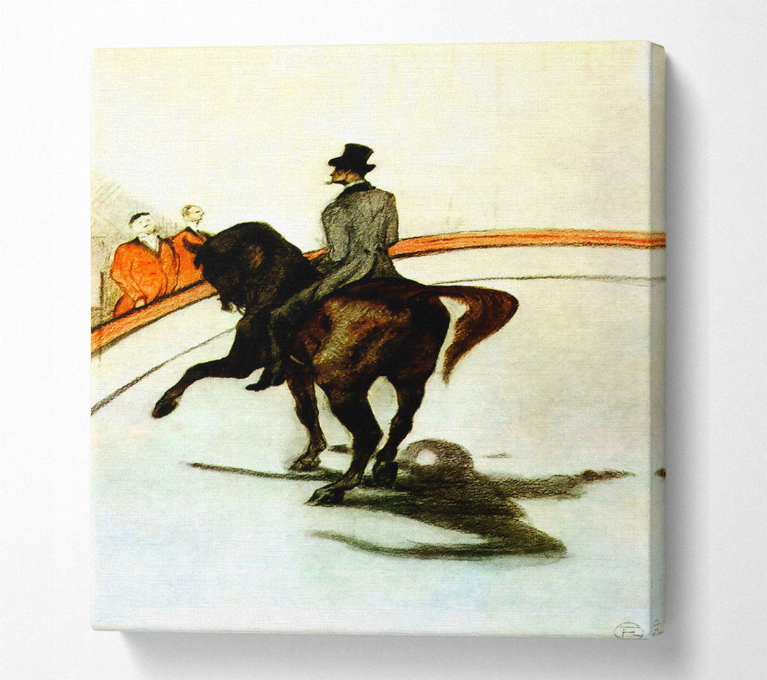  A Canvas Print of Toulouse Lautrec Horse In The Ring Canvas Art