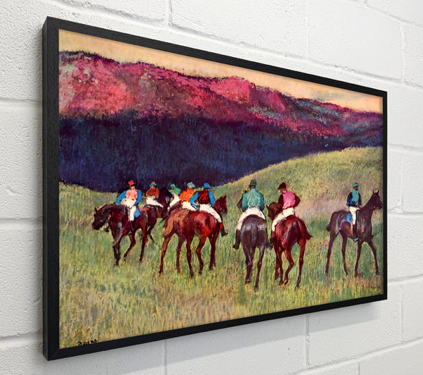 Degas Horse Racing -The Training