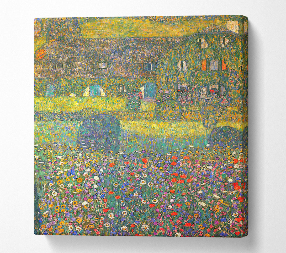  A Canvas Print of Klimt House In Attersee Canvas Art