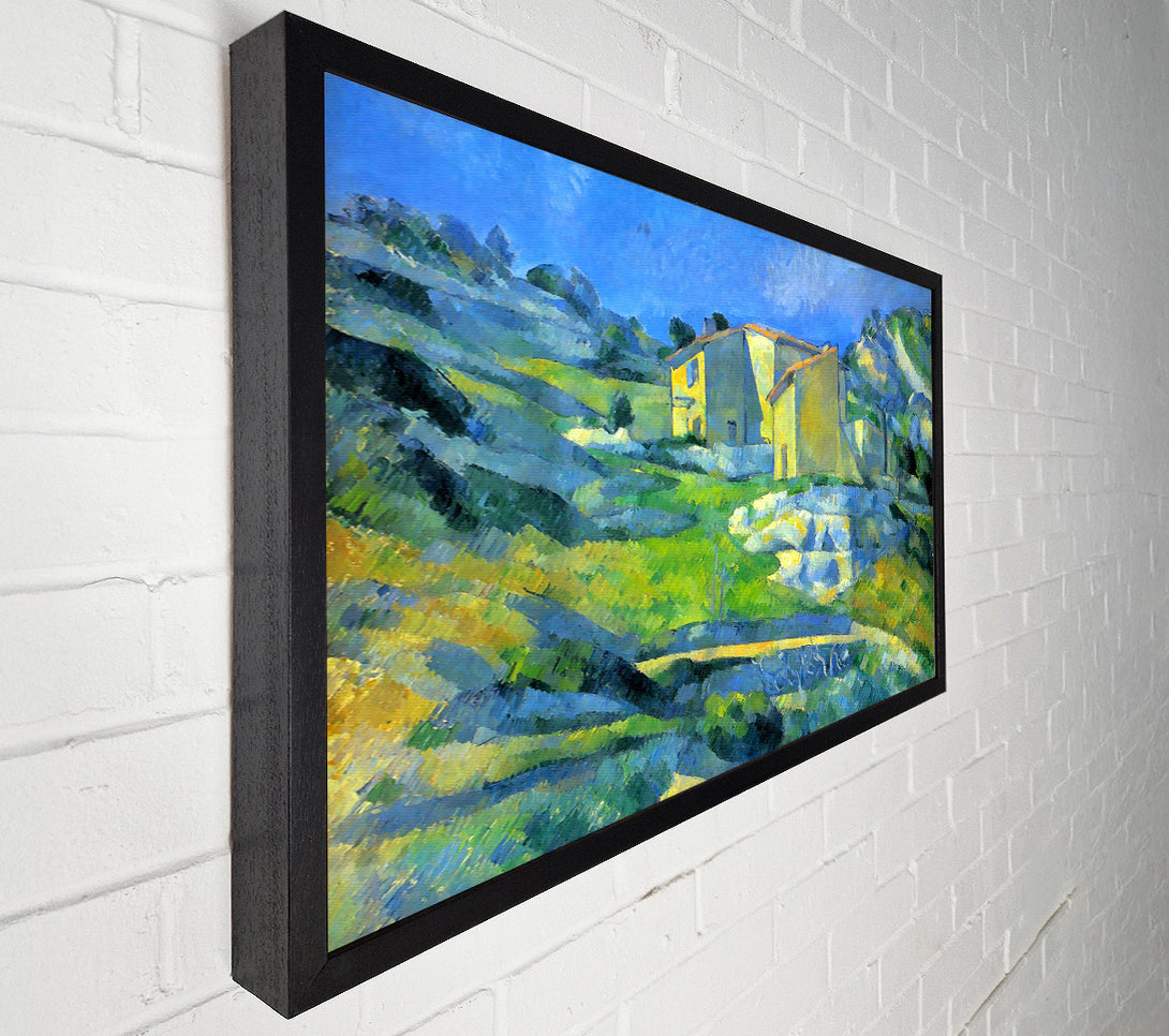  A Canvas Print of Cezanne House In The Provence Canvas Wall Art