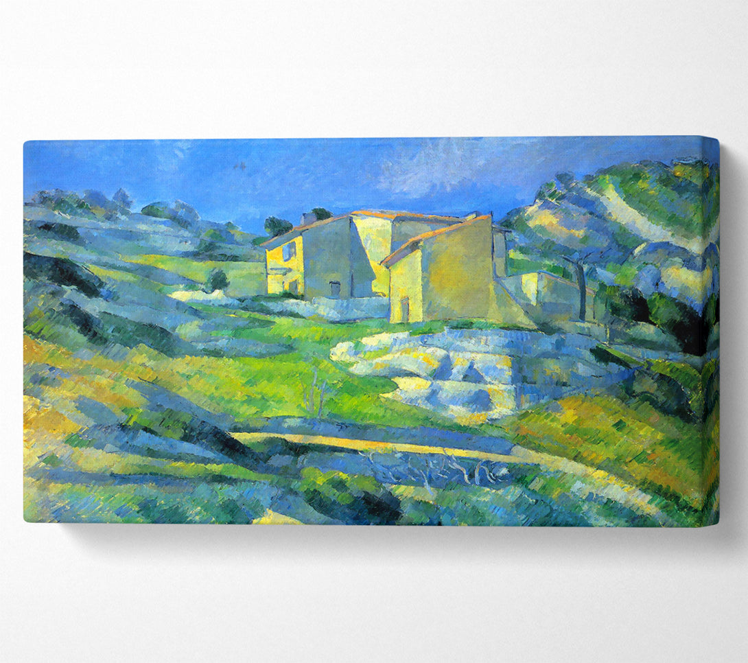  A Canvas Print of Cezanne House In The Provence Canvas Wall Art