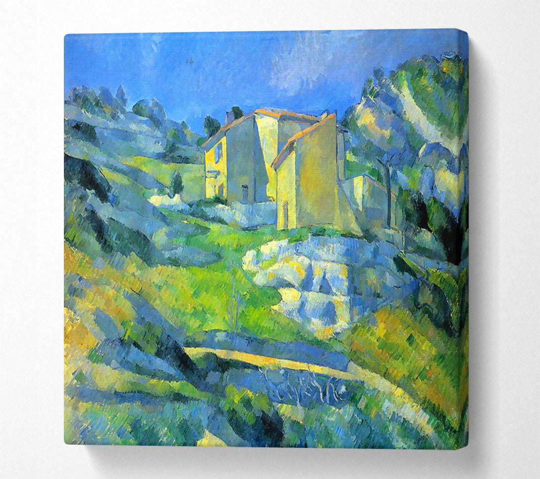  A Canvas Print of Cezanne House In The Provence Canvas Wall Art
