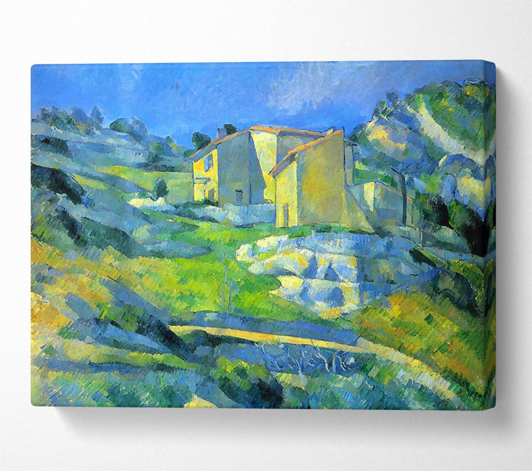  A Canvas Print of Cezanne House In The Provence Canvas Wall Art