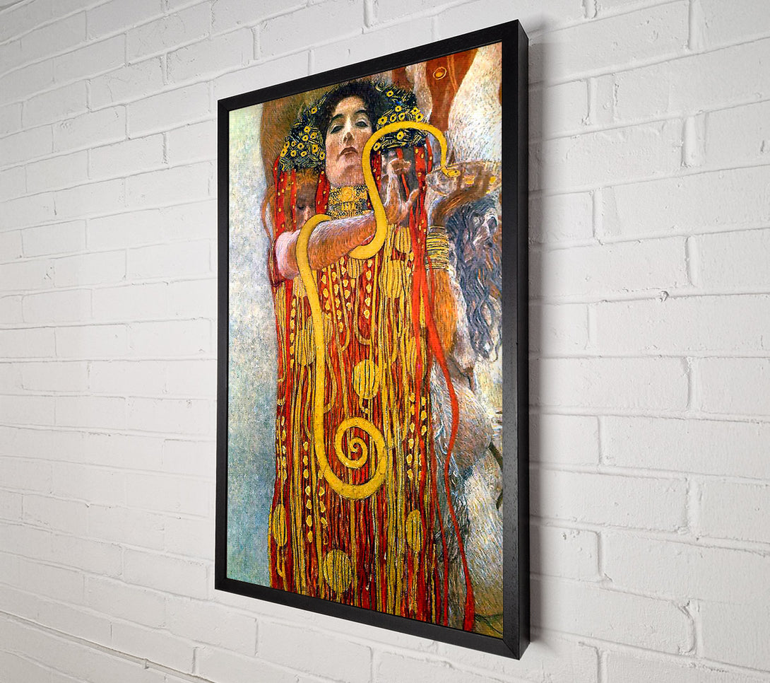  A Canvas Print of Klimt Hygeia Canvas Art