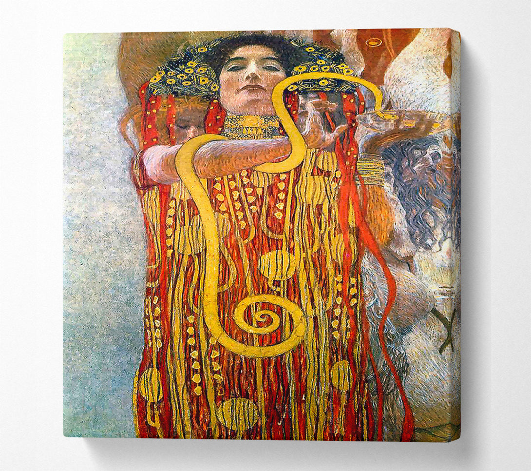  A Canvas Print of Klimt Hygeia Canvas Art