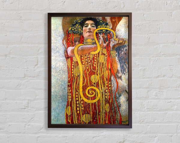 Klimt Hygeia Framed Print