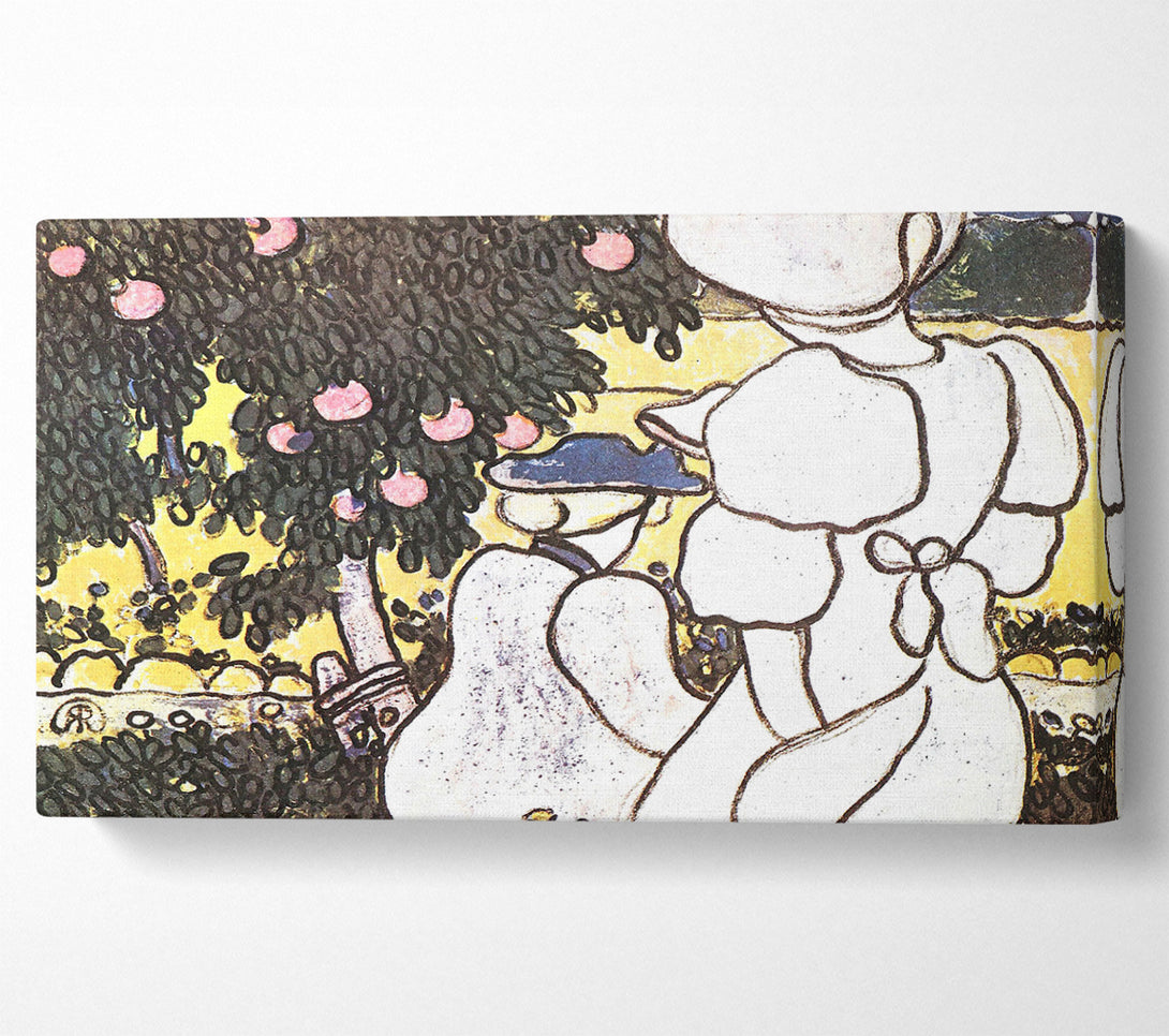  A Canvas Print of Joseph Rippl-Ronai Illustration To Les Vierges 1 Canvas Wall Art