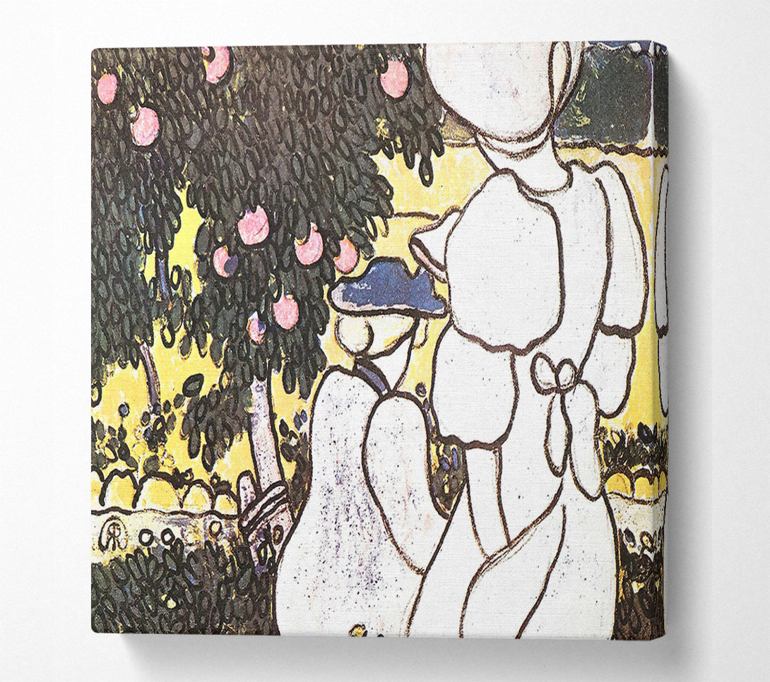  A Canvas Print of Joseph Rippl-Ronai Illustration To Les Vierges 1 Canvas Wall Art