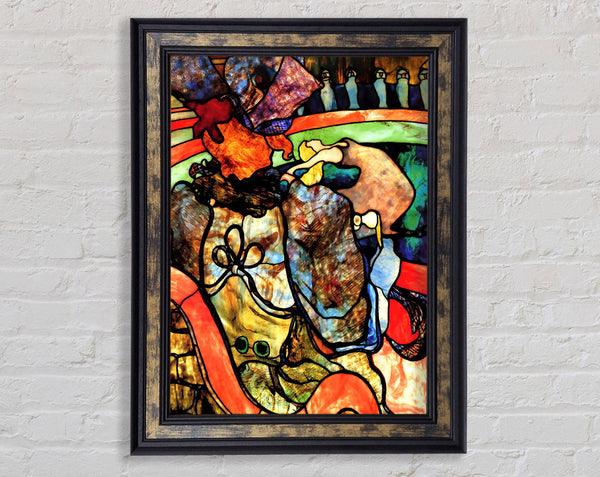 Toulouse Lautrec In The Circus Framed Print