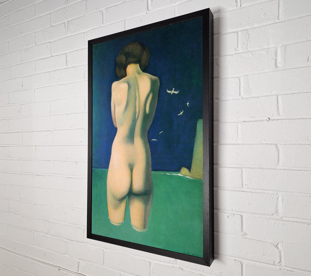  A Canvas Print of Felix Vallotton In The Water Canvas Print