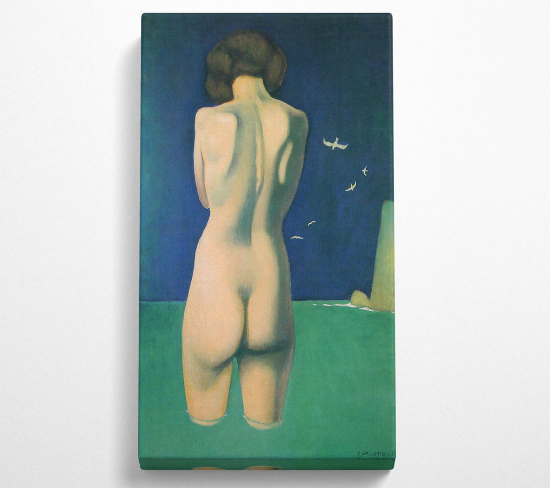  A Canvas Print of Felix Vallotton In The Water Canvas Print