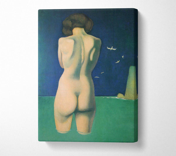  A Canvas Print of Felix Vallotton In The Water Canvas Print
