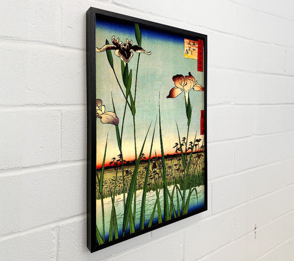 Hiroshige Iris Garden
