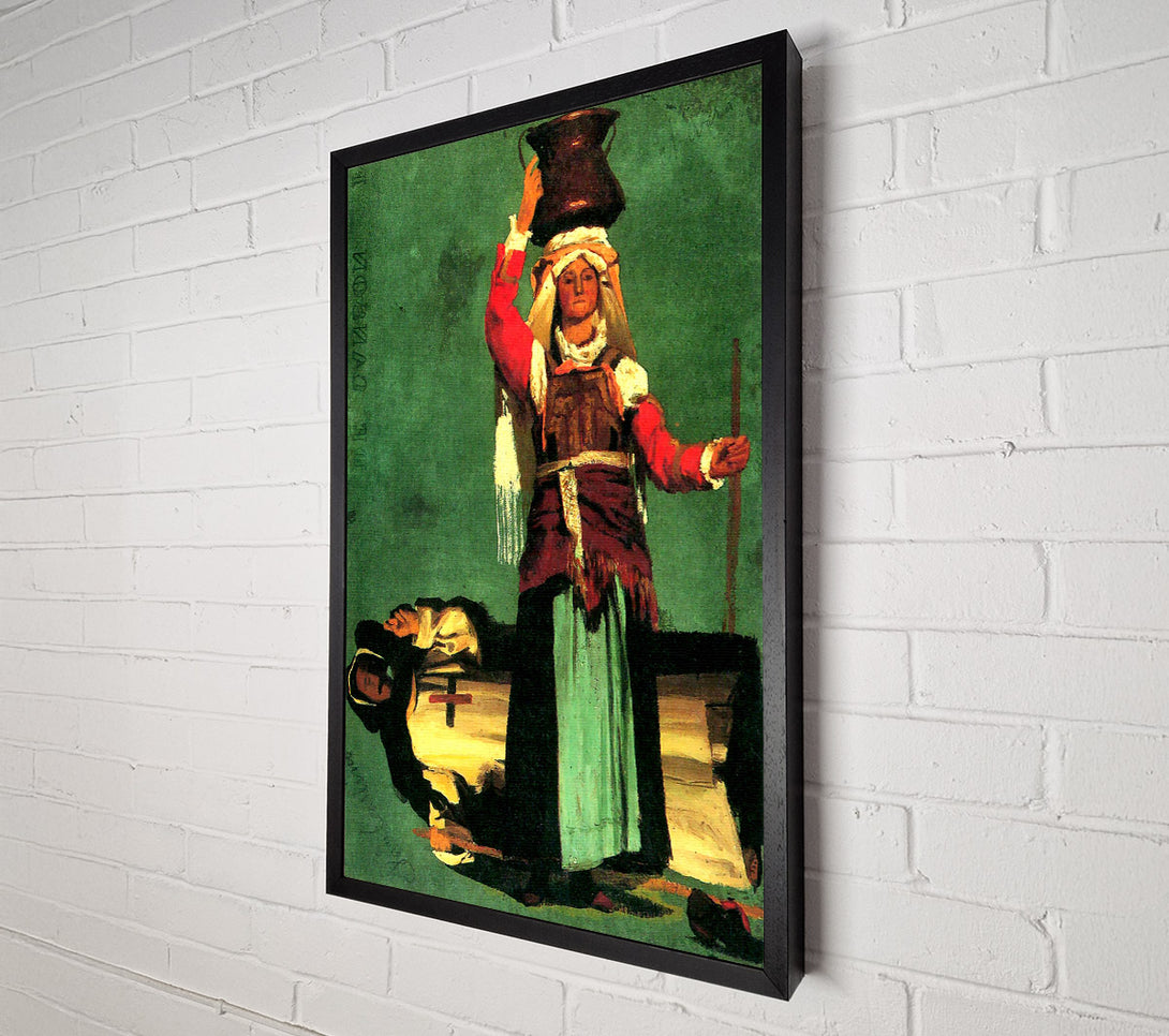  A Canvas Print of Bierstadt Italian Costume Studies Canvas Print