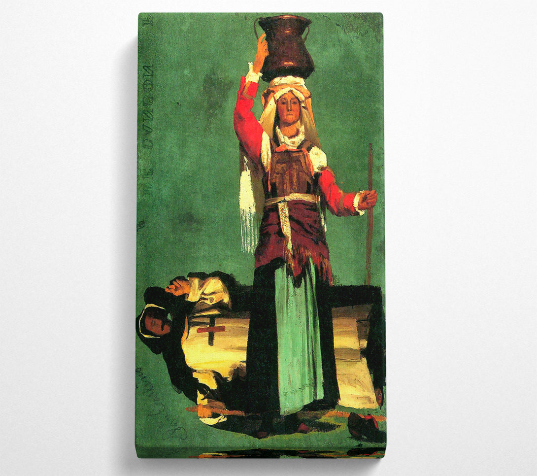  A Canvas Print of Bierstadt Italian Costume Studies Canvas Print