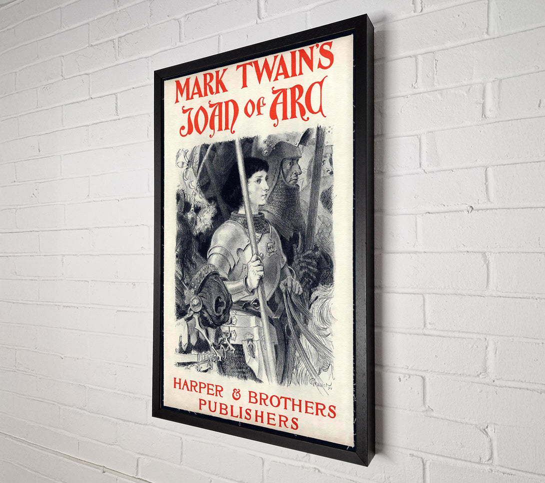  A Canvas Print of Joan Of Arc Canvas Print
