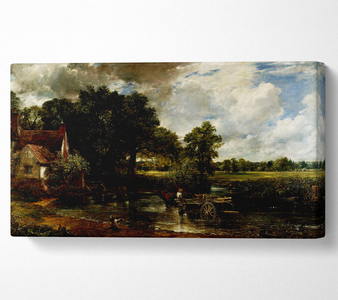  A Canvas Print of Constable The Hey-Wain Canvas Print