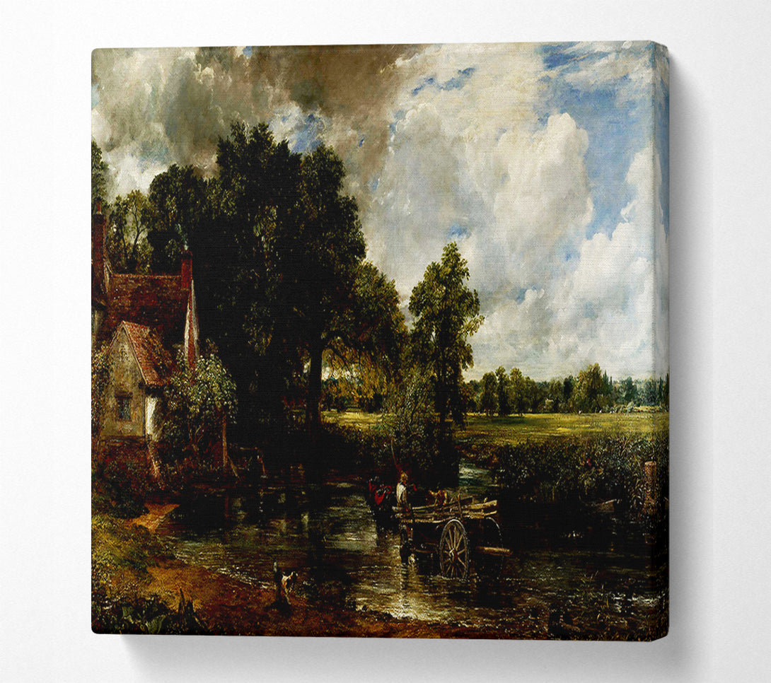  A Canvas Print of Constable The Hey-Wain Canvas Print