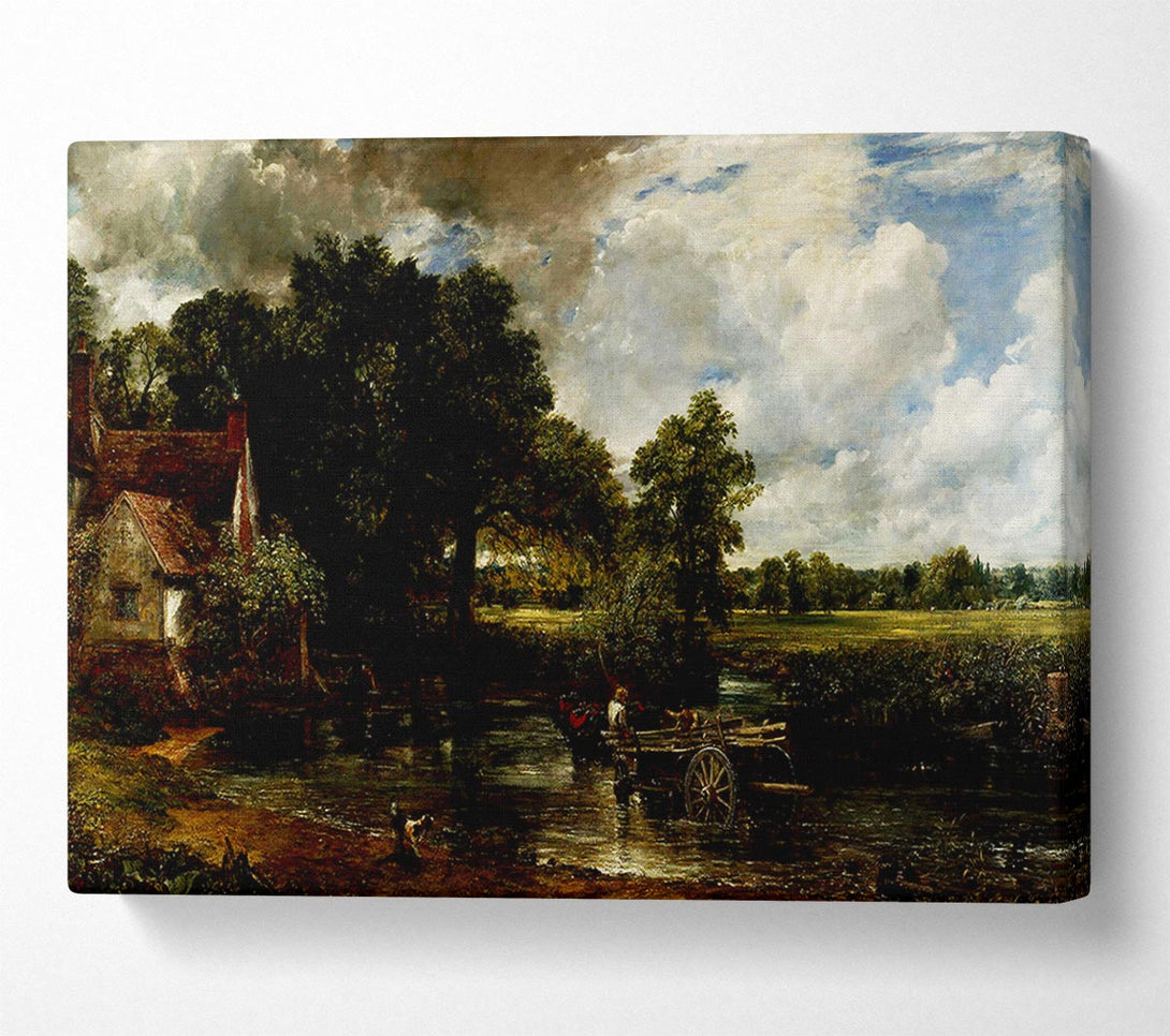  A Canvas Print of Constable The Hey-Wain Canvas Print