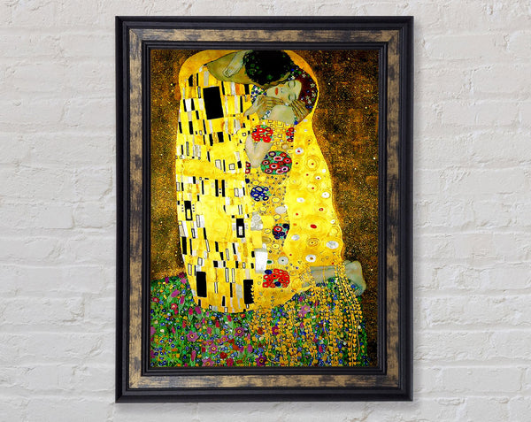 Klimt Kiss Framed Print