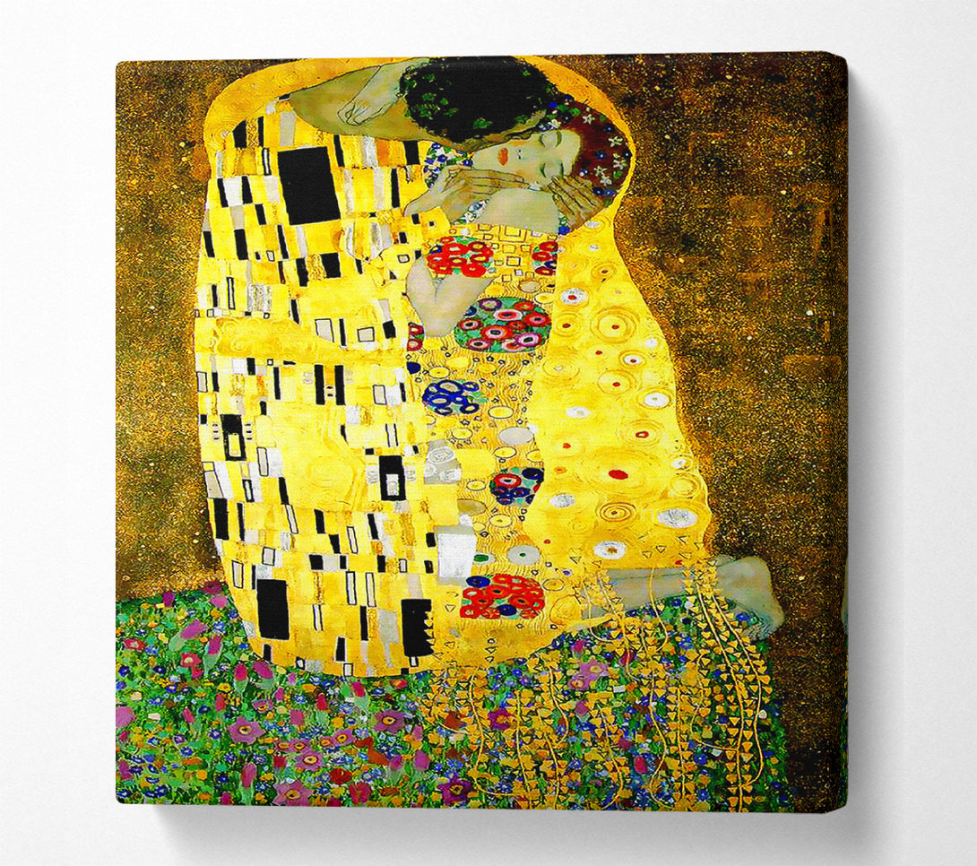  A Canvas Print of Klimt Kiss Canvas Print