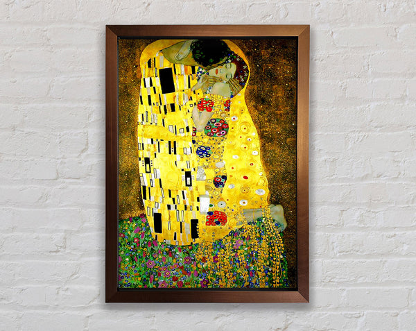 Klimt Kiss Framed Print