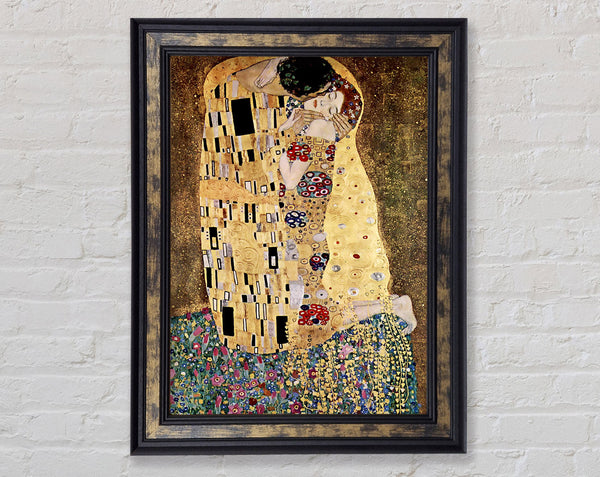 Klimt The Kiss Framed Print