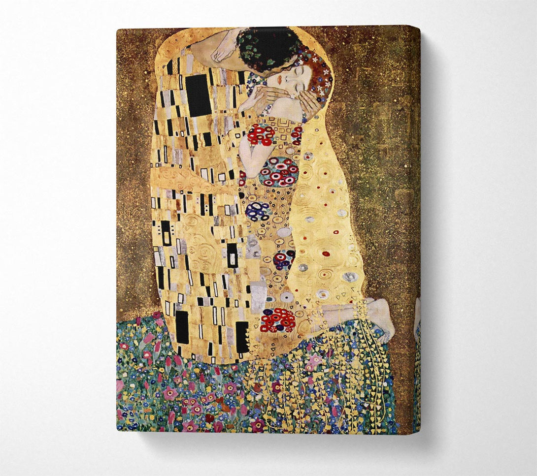  A Canvas Print of Klimt The Kiss Canvas Print