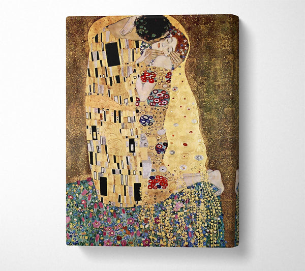  A Canvas Print of Klimt The Kiss Canvas Print