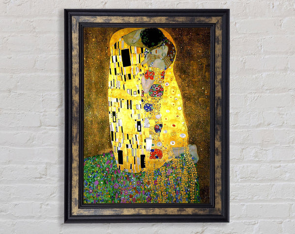Klimt The Kiss 2 Framed Print
