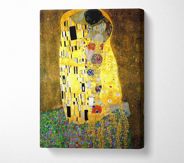  A Canvas Print of Klimt The Kiss 2 Canvas Print