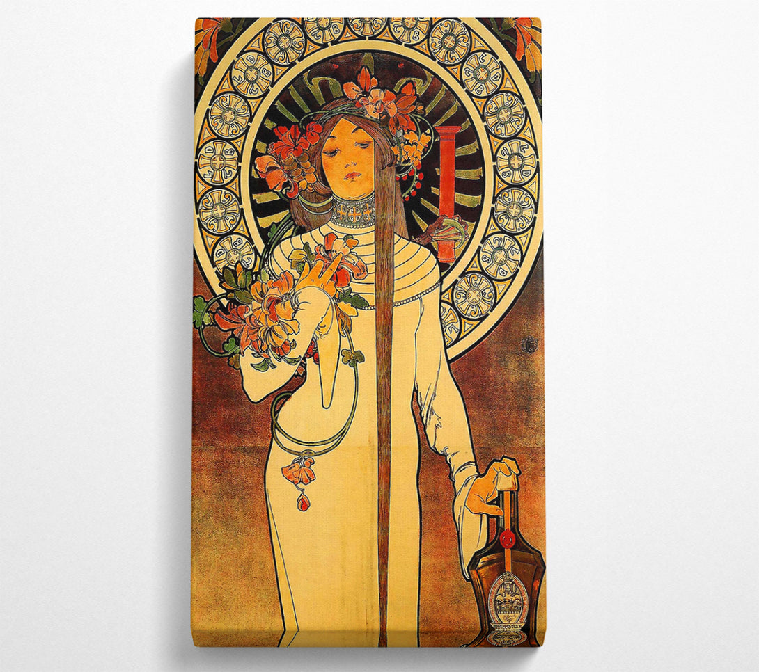  A Canvas Print of Alphonse Mucha La Trappistine Canvas Art