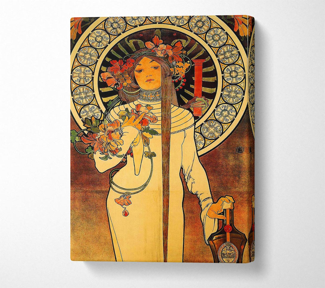  A Canvas Print of Alphonse Mucha La Trappistine Canvas Art