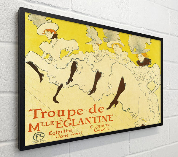 Toulouse Lautrec La Troup De Mlle Elegant Poster 1895