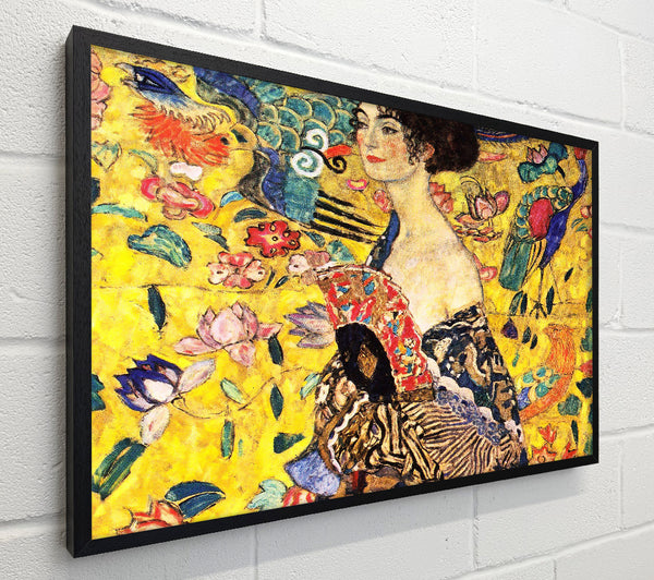 Klimt Lady With Fan
