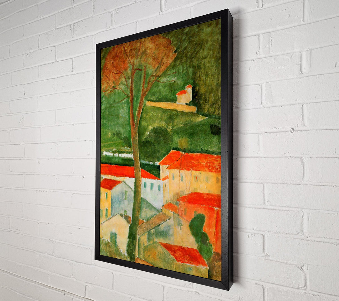  A Canvas Print of Modigliani Landscape 2 Canvas Art