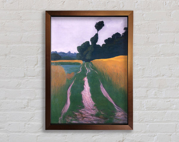 Felix Vallotton Landscape In Regen Framed Print
