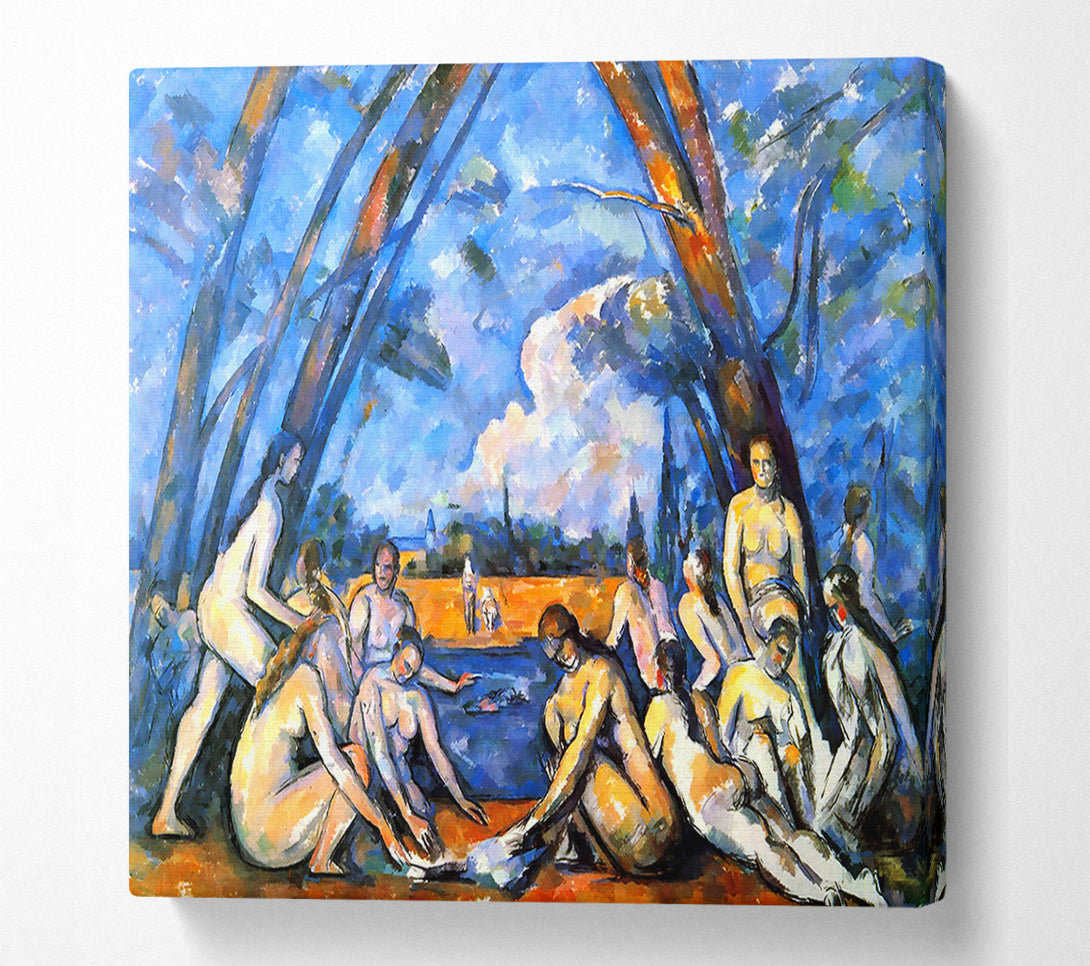  A Canvas Print of Cezanne Large Bathers 2 Canvas Print