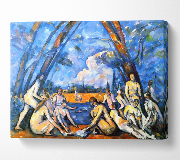  A Canvas Print of Cezanne Large Bathers 2 Canvas Print