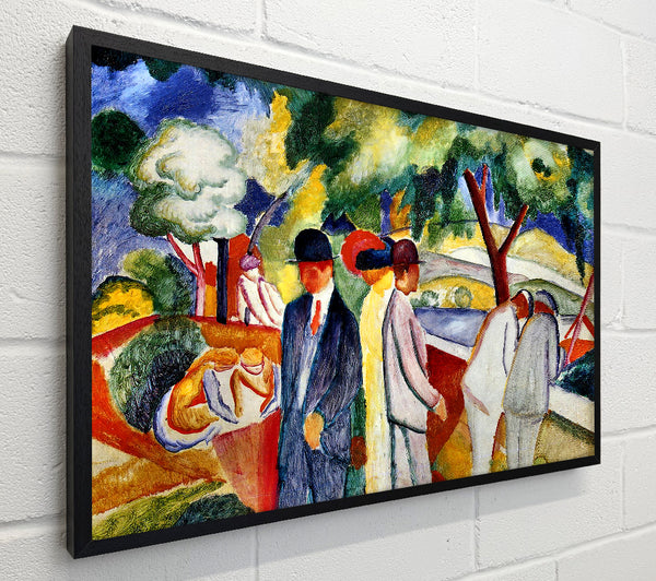 August Macke Large Bright Walk