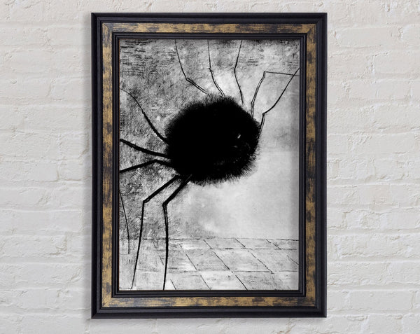Odilon Redon Laughing Spider Framed Print