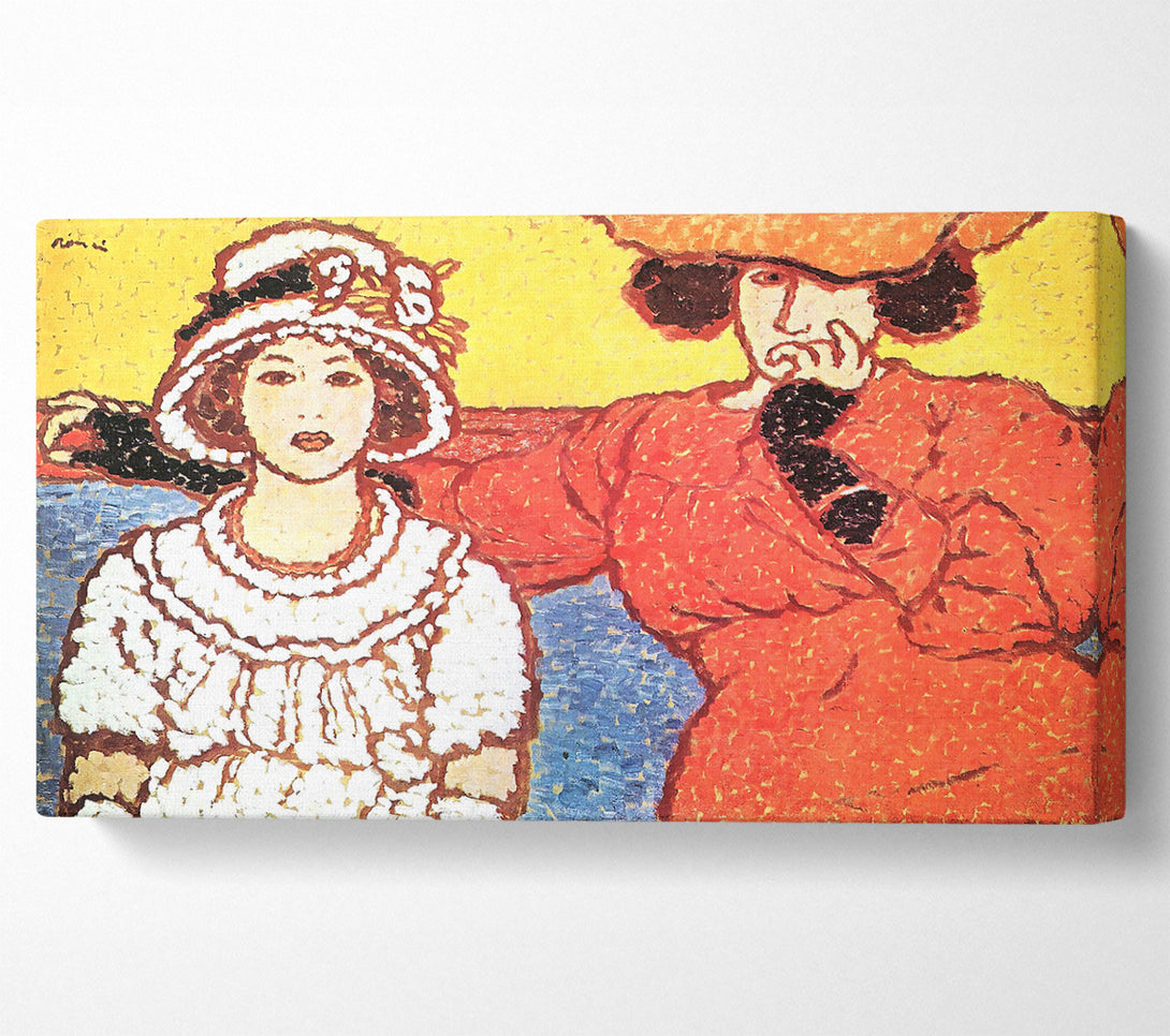  A Canvas Print of Joseph Rippl-Ronai Lazarine And Anella Canvas Wall Art