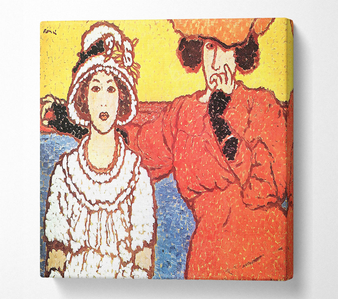  A Canvas Print of Joseph Rippl-Ronai Lazarine And Anella Canvas Wall Art