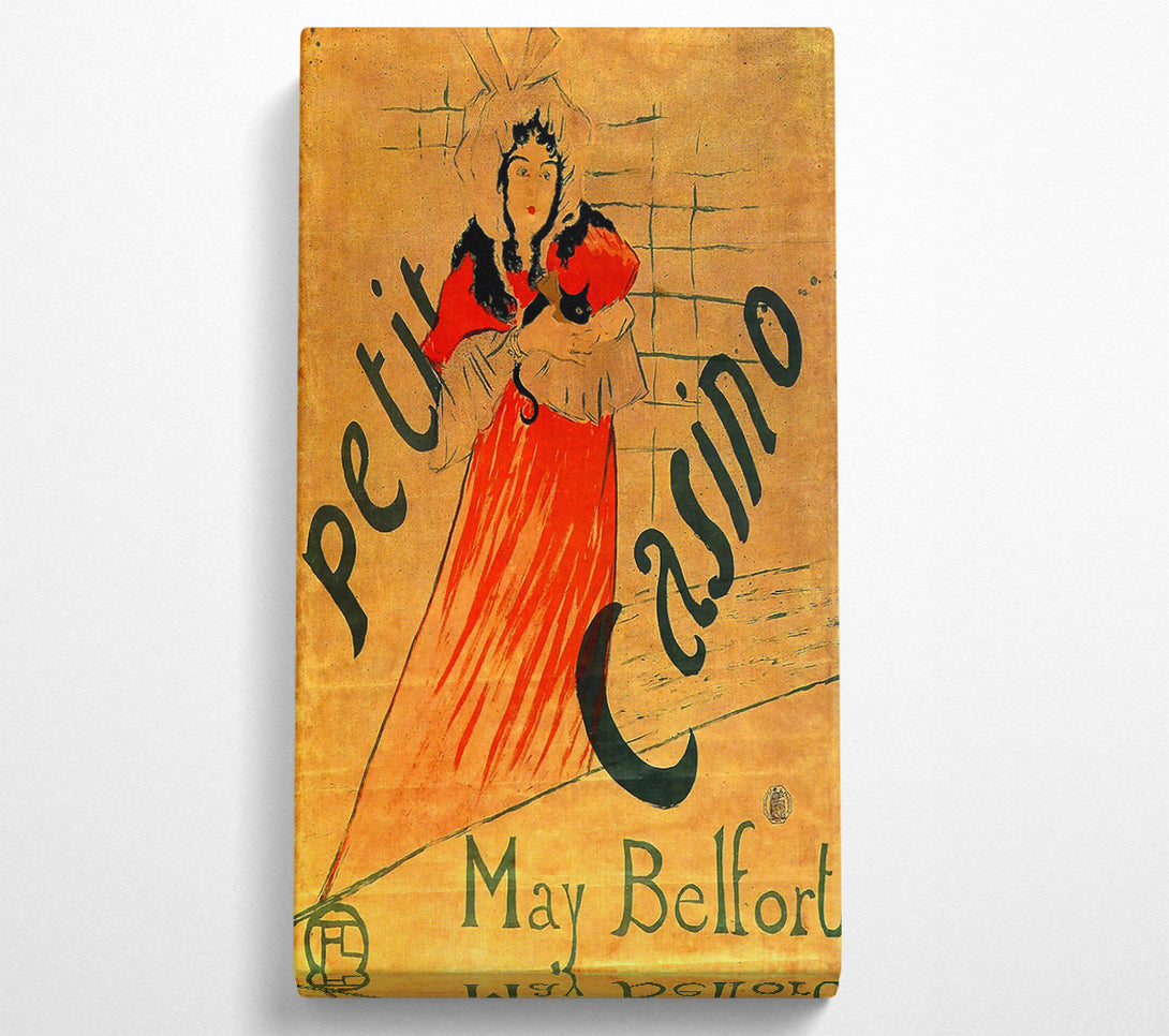  A Canvas Print of Toulouse Lautrec Le Divan Japonais 1 Canvas Art