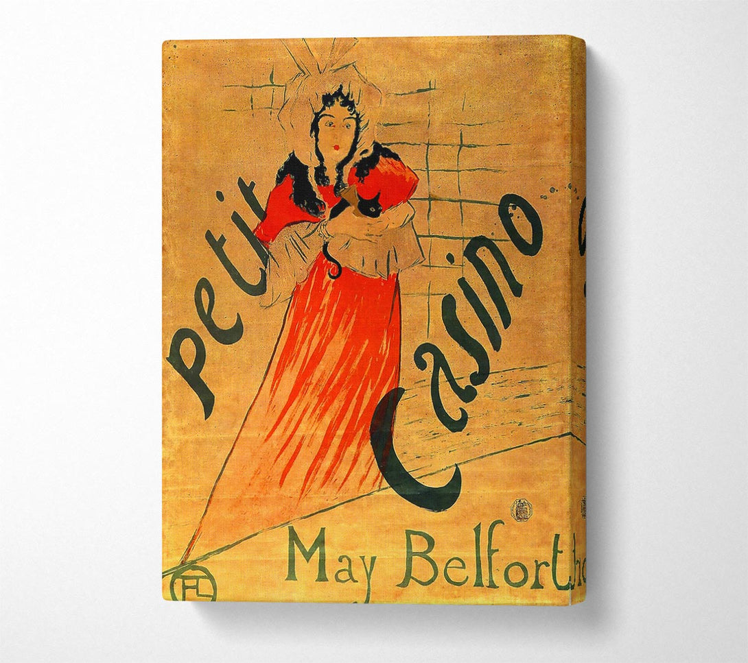  A Canvas Print of Toulouse Lautrec Le Divan Japonais 1 Canvas Art