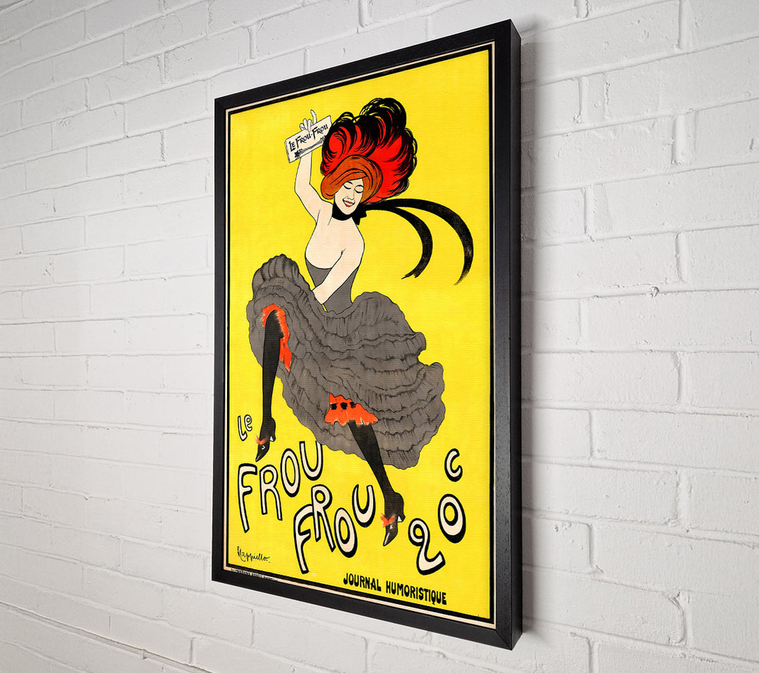  A Canvas Print of Le Frou Frou Canvas Art
