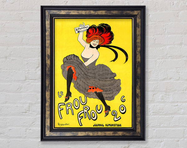 Le Frou Frou Framed Print