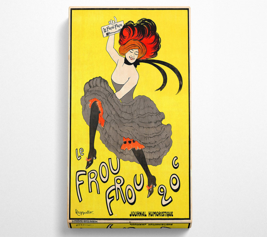  A Canvas Print of Le Frou Frou Canvas Art