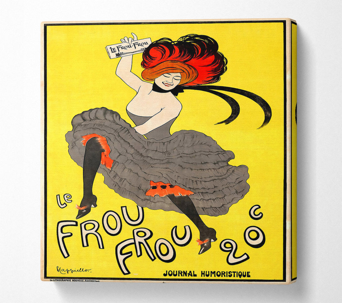  A Canvas Print of Le Frou Frou Canvas Art
